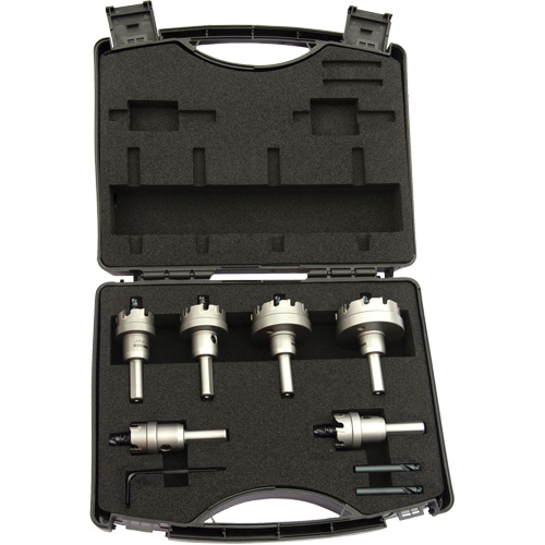 Drillco&reg; TCT Hole Cutter Set, 6 Pieces Groupe Belzile Dickner