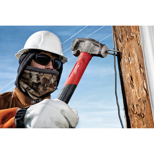 4-in-1 Lineman's Hammer, 32 oz., Fibreglass Handle, 15" L Groupe Belzile Dickner