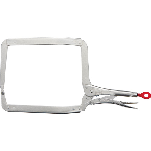 Torque Lock Locking Pliers with Deep Jaws, 18" Length, C-Clamp Groupe Belzile Dickner