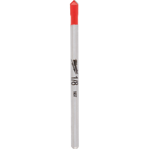 Foret pour verre et carreaux, 1/8", Carbure Groupe Belzile Dickner
