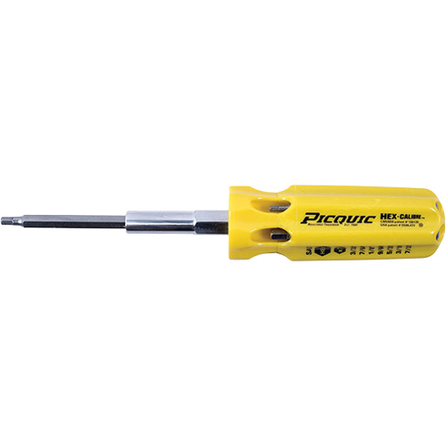 Tournevis multi-embouts SAE Hex-Calibre, Prise Plastique Groupe Belzile Dickner