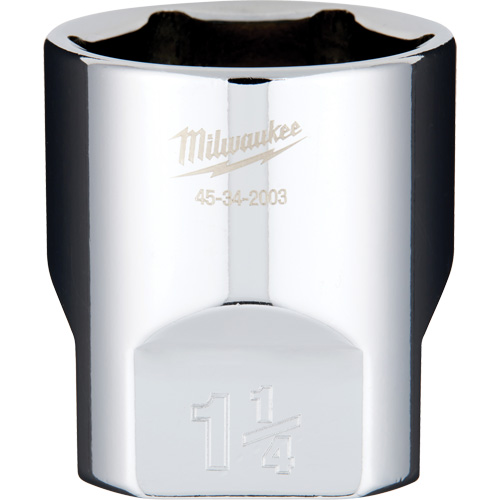 Prise SAE avec c&ocirc;t&eacute;s Four Flats, 1-1/4", Prise 1/2", 6 pans Groupe Belzile Dickner