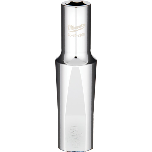 SAE Socket with Four Flat Sides, 3/8", 1/2" Drive, 6 Points, Deep Groupe Belzile Dickner