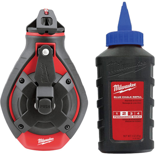 Trousse de cordeau &agrave; craie &agrave; ligne grasse Groupe Belzile Dickner