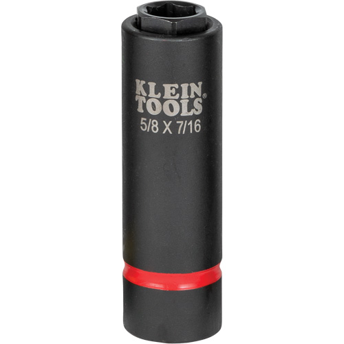 2-in-1 Socket, Impact, 7/16", 5/8" Drive, 6 Points Groupe Belzile Dickner