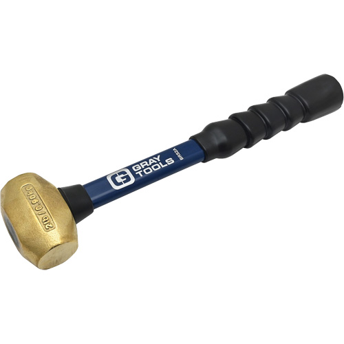Brass Hammer, 2 lbs. Head Weight, 14" L Groupe Belzile Dickner