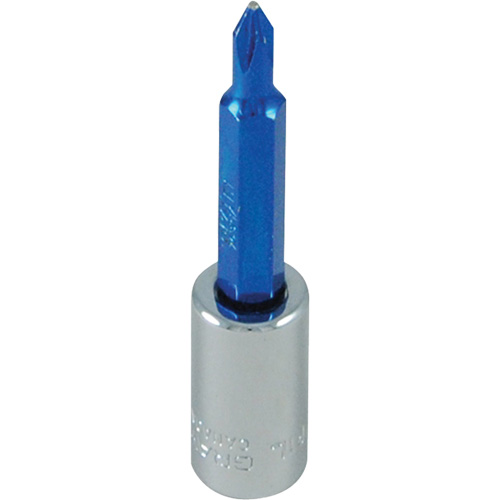 Blue Tip Screwdriver Bit, Phillips, #1, 1/4" Drive Groupe Belzile Dickner