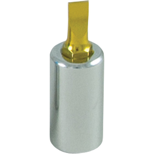 Gold Tip Screwdriver Bit, Slot, 13/64", 1/4" Drive Groupe Belzile Dickner