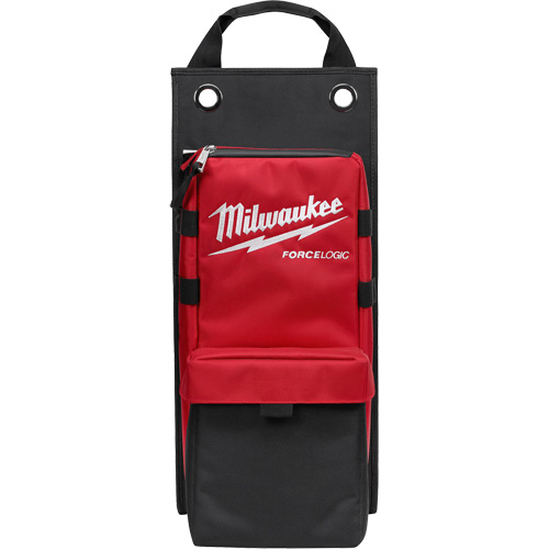 Utility Crimper & Cutter Bag, Nylon, 2 Pockets, Black/Red Groupe Belzile Dickner