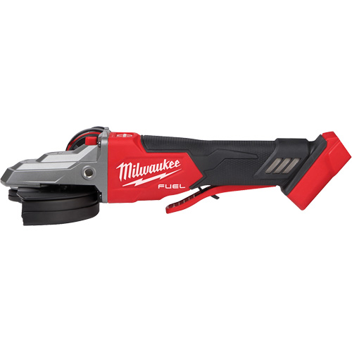 Meuleuse &agrave; frein sans blocage avec interrupteur &agrave; palette plate M18 Fuel, 18 V, Mandrin 5", Lithium-ion Groupe Belzile Dickner