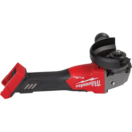 Meuleuse &agrave; frein &agrave; vitesse variable avec interrupteur &agrave; glissi&egrave;re verrouillable M18 Fuel, 18 V, Mandrin 5"/4-1/2", Lithium-ion Groupe Belzile Dickner