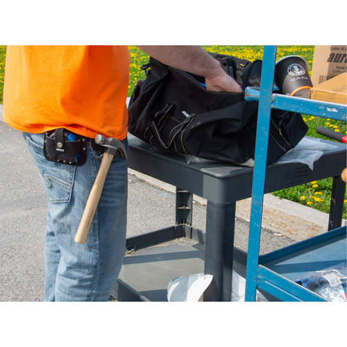 Porte-outil &agrave; anneau en acier, Support pour marteau, Cuir, 0 Poches Groupe Belzile Dickner