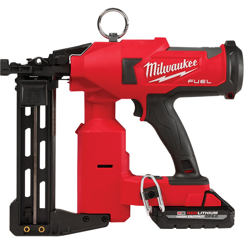 Ensemble agrafeuse pour cl&ocirc;ture utilitaire M18 Fuel, Agrafes 2"/1-1/2"/1-3/4" Groupe Belzile Dickner