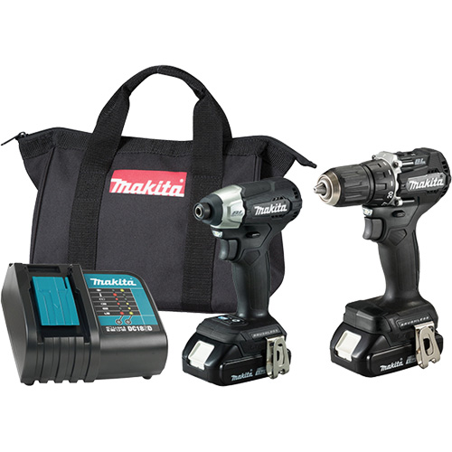LXT BL Sub-Compact 2 Tool Combo Kit, Lithium-Ion, 18 V Groupe Belzile Dickner
