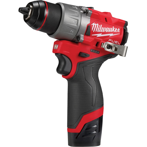 Ensemble perceuse/visseuse M12 Fuel, Lithium-ion, 12 V, Mandrin 1/2", Couple 400 lb-po Groupe Belzile Dickner