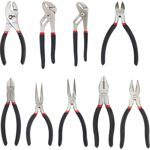 All-Purpose Plier Set, 9 Pieces Groupe Belzile Dickner