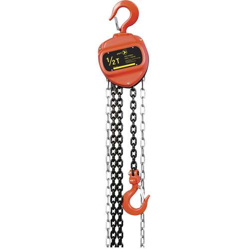 VCH Series Chain Hoist, 20' Lift, 2200 lbs. (1 tons) Capacity, Heat-Treated Alloy Steel Chain Groupe Belzile Dickner