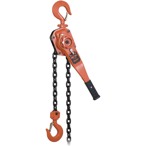 KLP-300L-5 KLP Series Heavy-Duty Lever Chain Hoist with Overload Protection, 5' Lift, 6000 lbs. (3 tons) Capacity Groupe Belzile Dickner