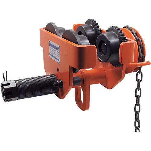 Chariot &agrave; engrenage pour usage intensif s&eacute;rie SGT, 10 000 lb (5 tonnes) Capacit&eacute;, 4-1/2" - 8-1/32" Groupe Belzile Dickner