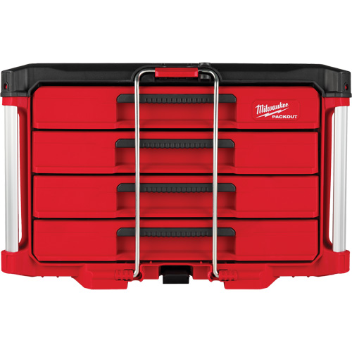 Boîte &agrave; outils avec 4 tiroirs PackOut, 16-3/10" x 22-1/5" x 14-3/10", Rouge Groupe Belzile Dickner