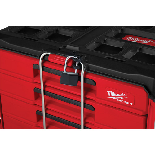 Boîte &agrave; outils avec 4 tiroirs PackOut, 16-3/10" x 22-1/5" x 14-3/10", Rouge Groupe Belzile Dickner