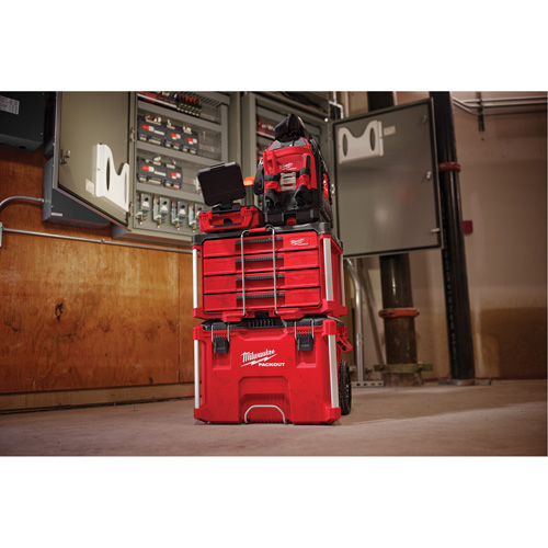 Boîte &agrave; outils avec 4 tiroirs PackOut, 16-3/10" x 22-1/5" x 14-3/10", Rouge Groupe Belzile Dickner