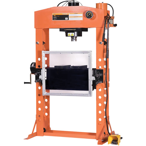Super Heavy-Duty Shop Presses, 75 tons Capacity Groupe Belzile Dickner