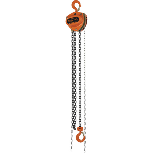 KCH Series Chain Hoists, 10' Lift, 4400 lbs. (2 tons) Capacity, Alloy Steel Chain Groupe Belzile Dickner