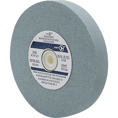 GC675C Bench Grinding Wheels, 6" x 3/4", 1" Arbor, Silicon Carbide Groupe Belzile Dickner