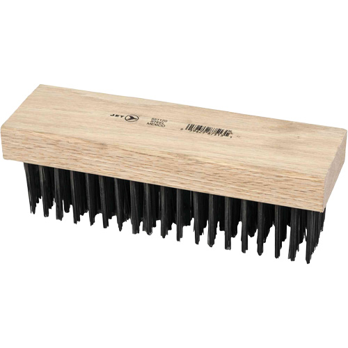 6SB Hand Scratch Brushes, Carbon Steel, 6 x 19 Wire Rows, 7-1/4" Long Groupe Belzile Dickner