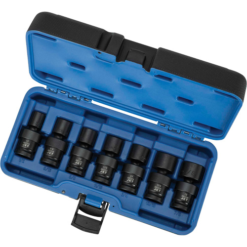 PSU712 Universal Socket Sets, 7 Pcs, Impact, 1/2" Drive Size Groupe Belzile Dickner