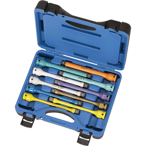 JTLE-10S Jeu de rallonges limiteurs de couple, Prise 1/2"/80 lb-pi, Couple de 65 lb-pi/100 lb-pi/120 lb-pi/140 lb-pi/75 lb-pi/90 lb-pi/110 lb-pi/150 lb-pi/160 lb-pi, Multiple Groupe Belzile Dickner