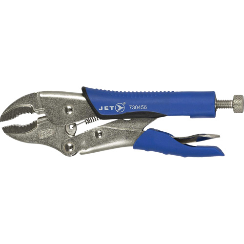 J7WRG Curved Jaw Locking Pliers, 7" Length, Curved Jaw Groupe Belzile Dickner