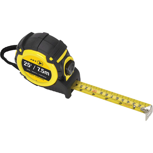 JLTM-425SM Tape Measures, 1" x 25', Metric & Imperial Graduations Groupe Belzile Dickner