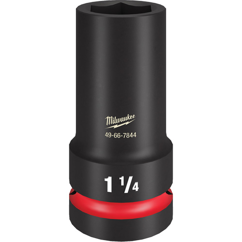 Douille &agrave; paroi extra mince Shockwave Impact Duty, Chocs, 1-1/4", Prise 1", 6 pans, Profond Groupe Belzile Dickner