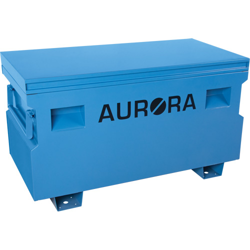 Jobsite Tool Box, 48" x 24" x 27-3/5", Steel, Blue Groupe Belzile Dickner