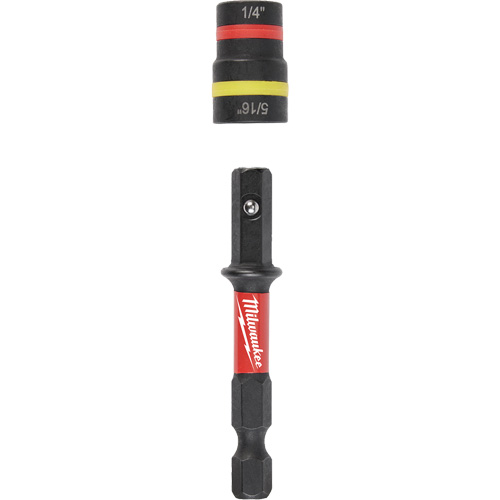Tourne-&eacute;crous 2-en-1 Shockwave Impact Duty Quik-Clear, 5/16"/1/4" prise, 2-1/4" lo, Magn&eacute;tique Groupe Belzile Dickner