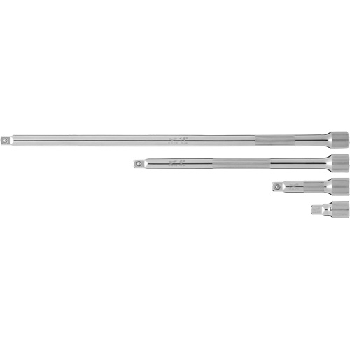 Jeu de rallonges prise, Prise de 3/8", Fini Chrome, 4 M Groupe Belzile Dickner