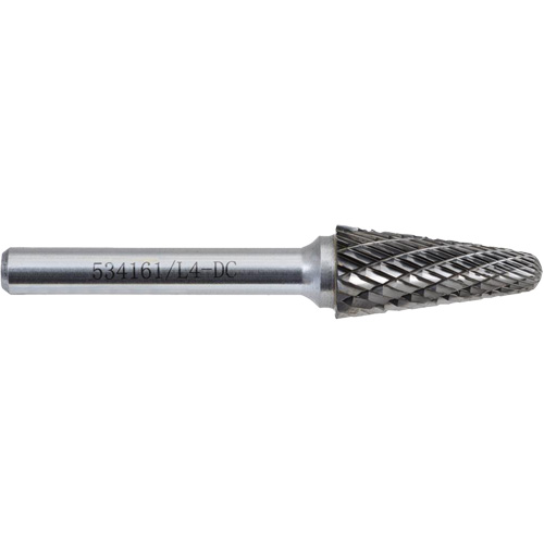 L4-DC Fraise conique 9 JET-KUT (embout rayon), 1/2" dia. Groupe Belzile Dickner