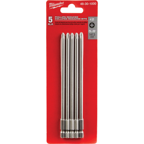 Reduced Collated Magazine Bit, Phillips, #2 Tip, 5-4/5" Length Groupe Belzile Dickner