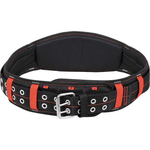 5" Padded Belt, Black/Red Groupe Belzile Dickner