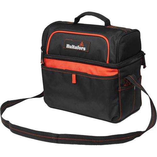 Sac &agrave; outils et glaci&egrave;re de 11", Polyester balistique, Noir/Rouge Groupe Belzile Dickner