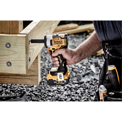 MAX* Cordless Impact Wrench with Hog Ring Anvil (Tool Only), 20 V, 3/8" Socket Groupe Belzile Dickner