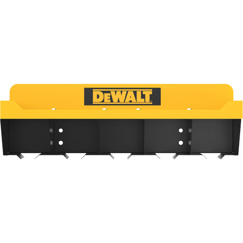 Power Tool Storage Shelf Combo, Steel, Black/Yellow Groupe Belzile Dickner
