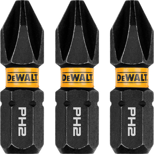 3-Piece FLEXTORQ&reg; Impact Screwdriving Bits, Phillips, #2, 1/4" Drive Groupe Belzile Dickner