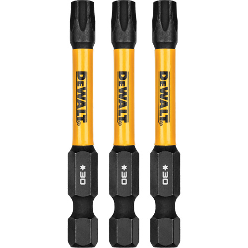 Forets pour tournevis &agrave; chocs FLEXTORQ 3 mcx, Torx, T-30, Prise 1/4" Groupe Belzile Dickner