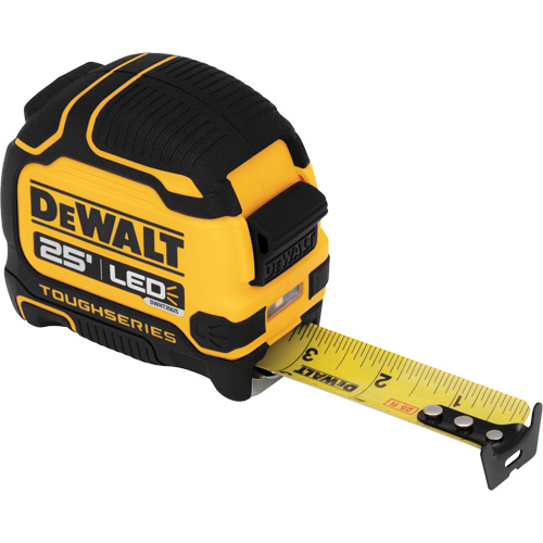 Ruban &agrave; mesurer &agrave; lampe DEL TOUGHSERIES, 25' Groupe Belzile Dickner