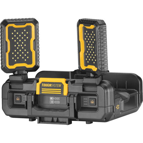 Baladeuse ajustable ToughSystem 2.0 avec rangement, 16" x 11" x 14", Noir/Jaune Groupe Belzile Dickner