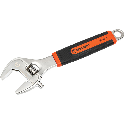 Adjustable Wrench, 10" L, 2-7/10"/38 mm Max Width, Chrome/Polished Groupe Belzile Dickner