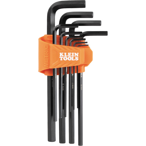 L-Style Long Hex Key Set, 10 Pcs., Metric Groupe Belzile Dickner